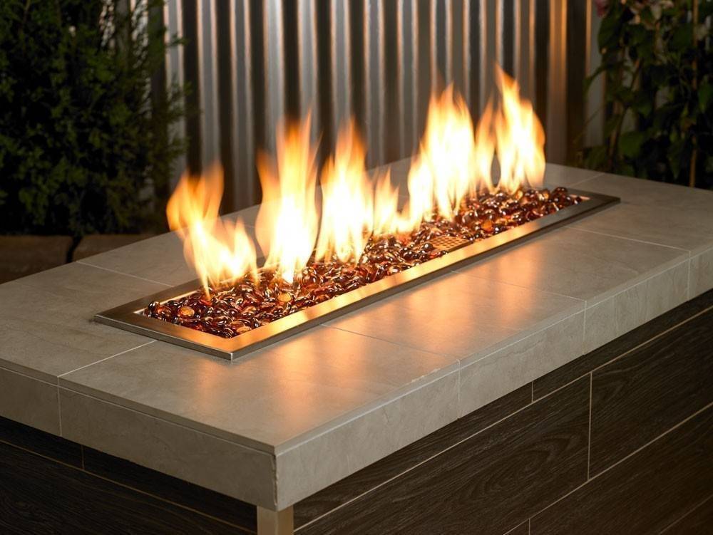 Caramel Fire Glass Beads - Outdoor Fire and Patio