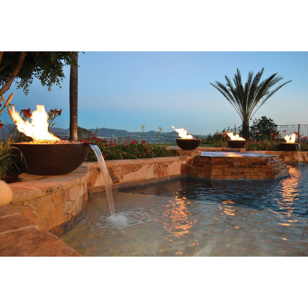 Luxe Pool Fire Bowl