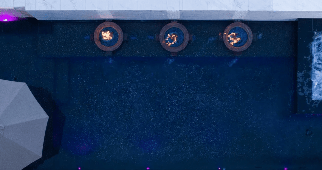 Cazo 4 - Way Fire & Water Bowl - Outdoor Fire and Patio