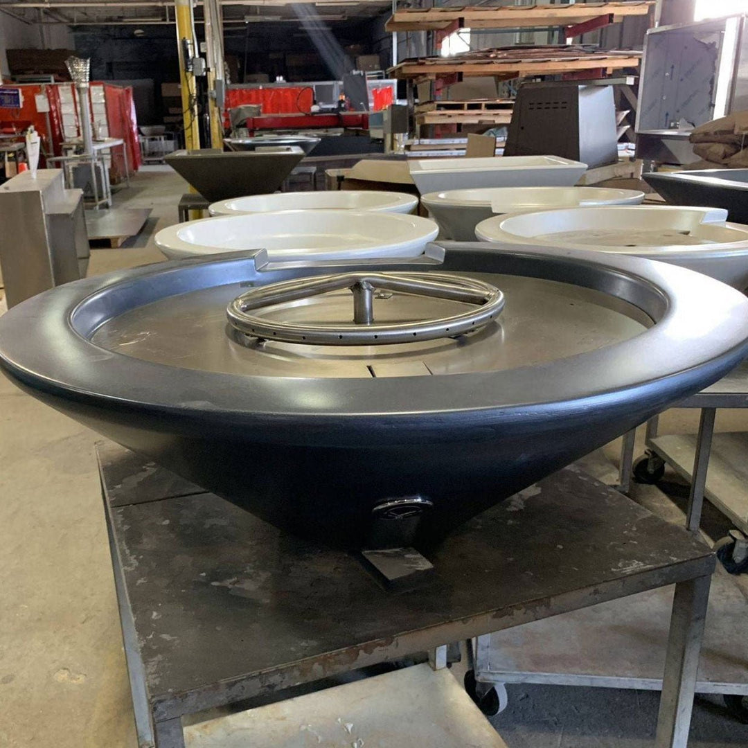 Cazo Concrete Fire Bowl - Outdoor Fire and Patio