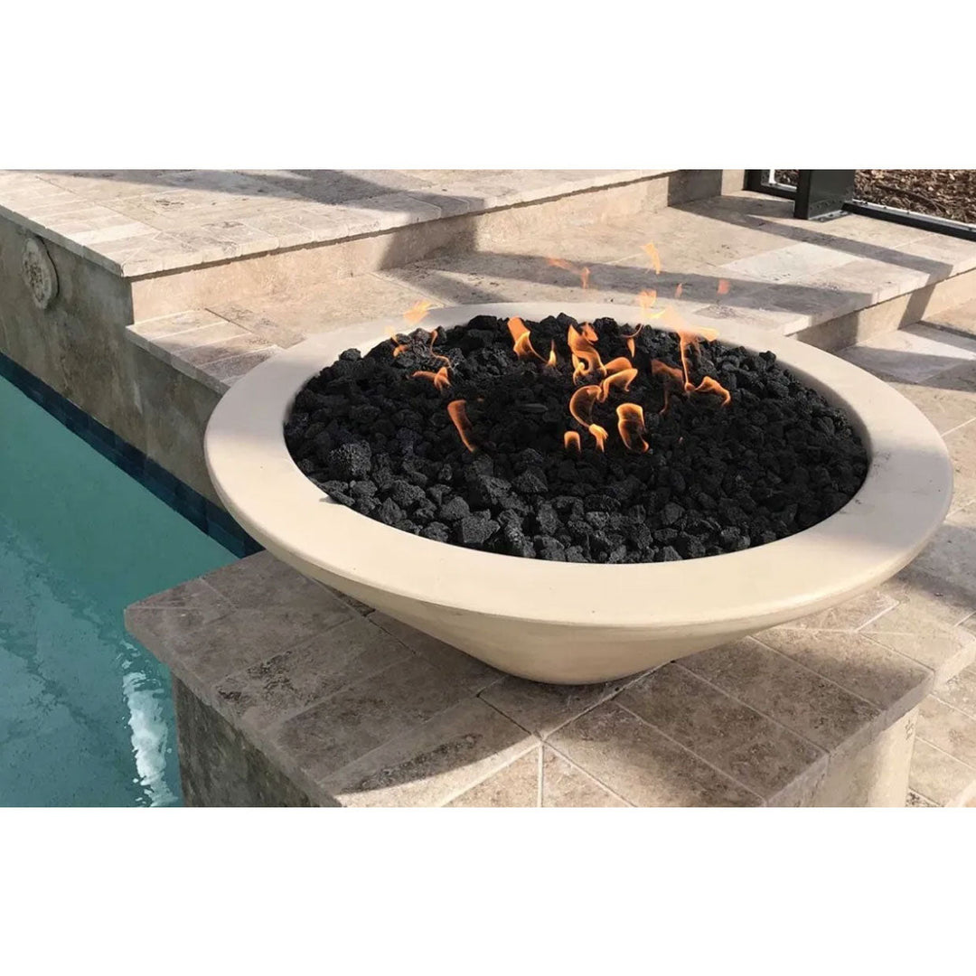 Cazo Concrete Fire Bowl - Outdoor Fire and Patio