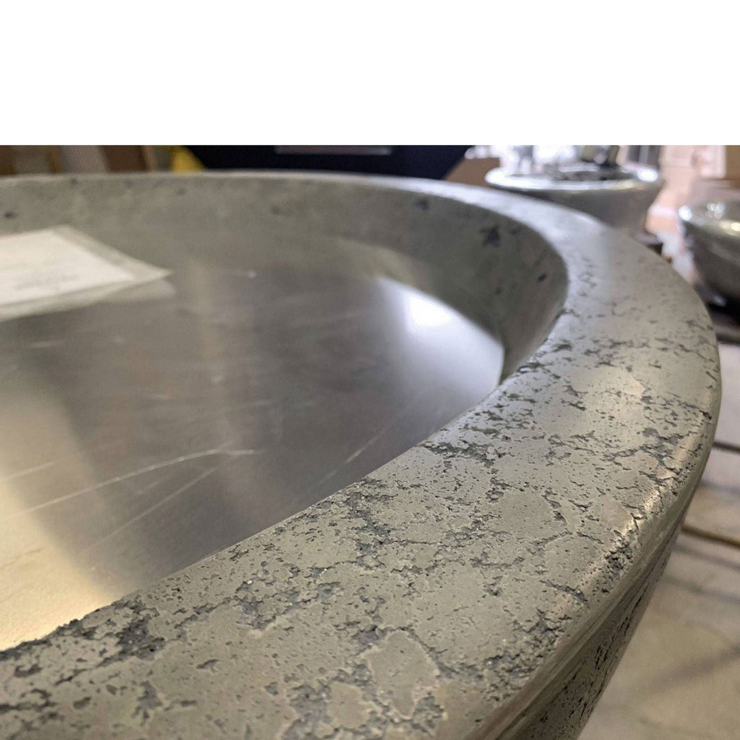 Cazo Concrete Fire Bowl - Outdoor Fire and Patio