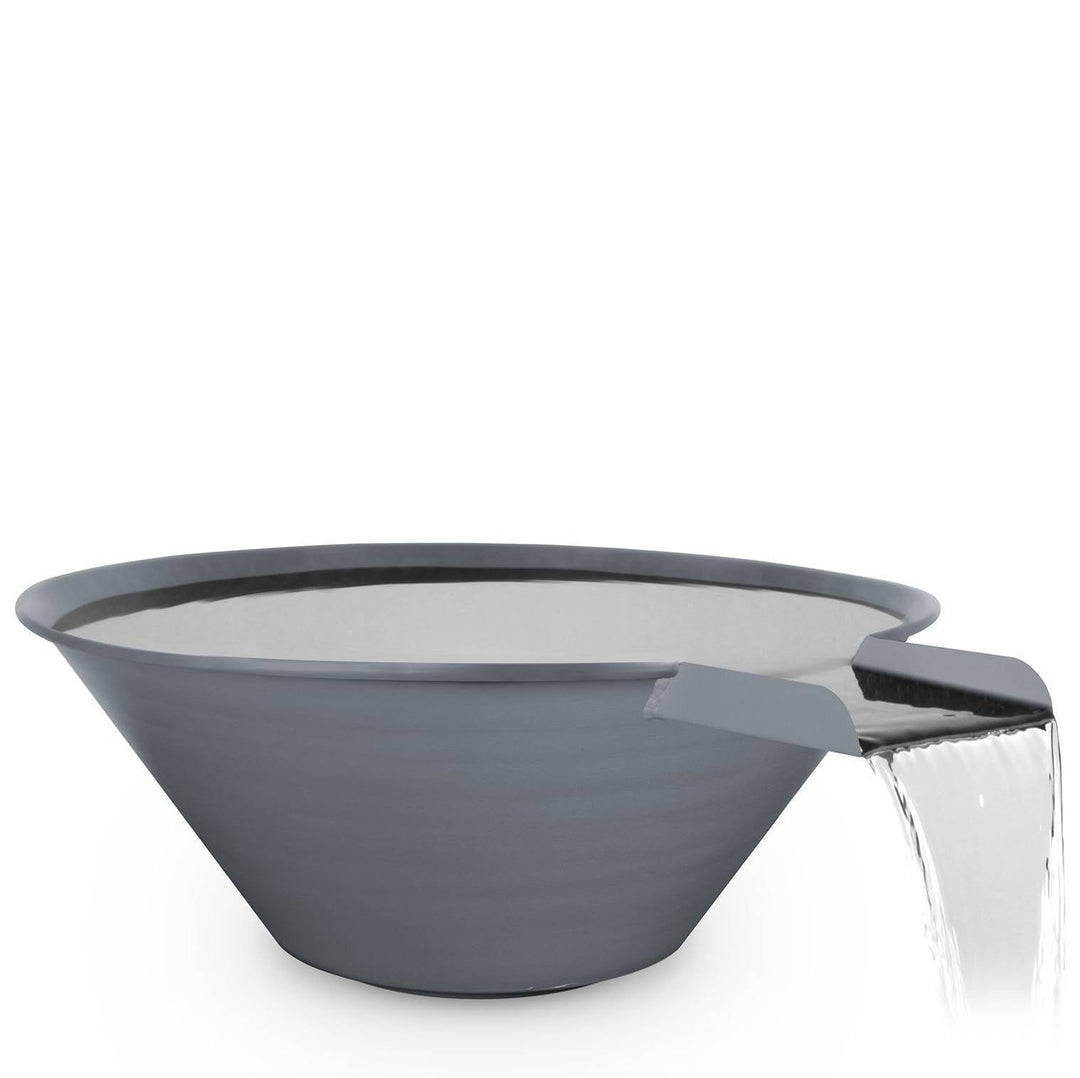 Cazo Pool Water Bowl - Powder Coated Steel - Outdoor Fire and Patio