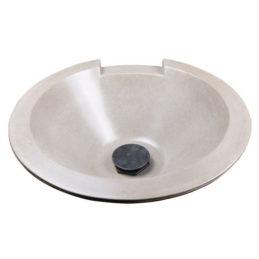 Cazo Wood Grain Pool Water Bowl - Outdoor Fire and Patio