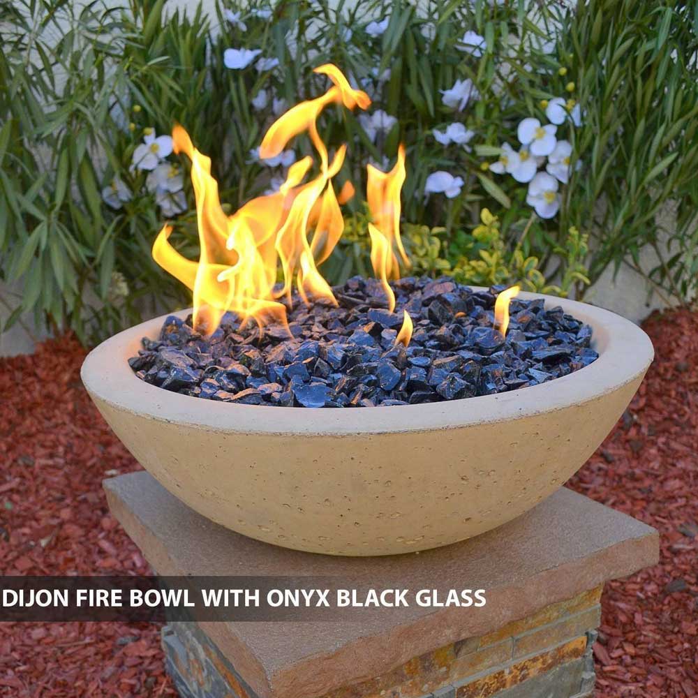 Classic Concrete Fire Bowl Round - Outdoor Fire and Patio