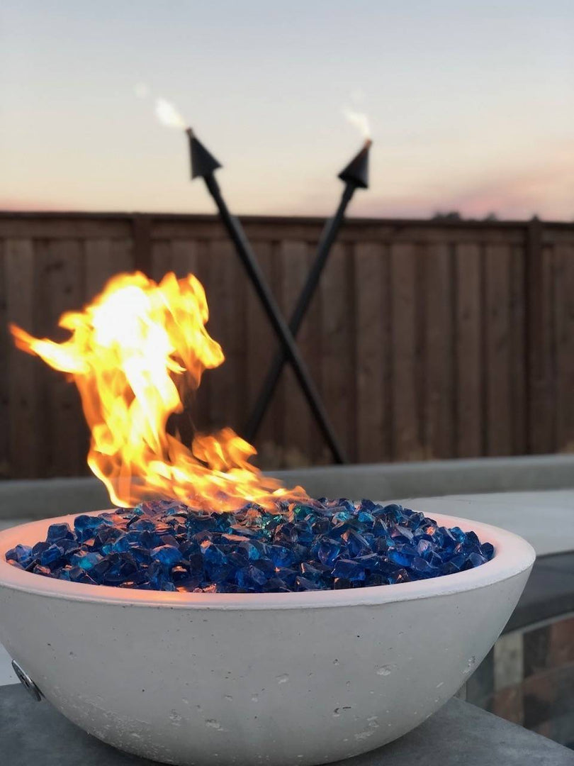 Classic Concrete Fire Bowl Round - Outdoor Fire and Patio