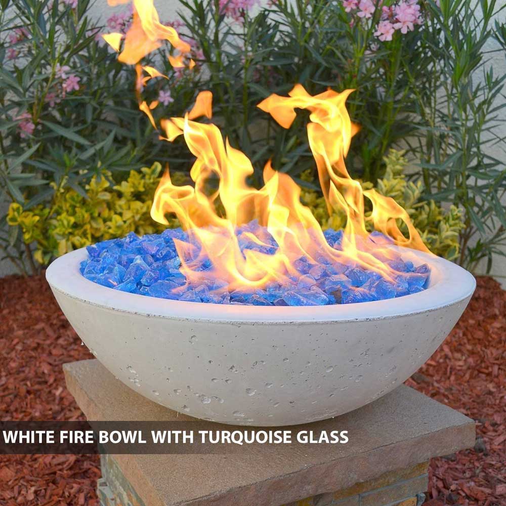 Classic Concrete Fire Bowl Round - Outdoor Fire and Patio