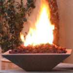 Load image into Gallery viewer, Classic Concrete Fire Bowl Square - Outdoor Fire and Patio