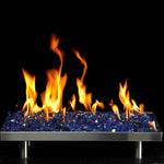 Load image into Gallery viewer, 1/4&quot; Cobalt Blue Reflective Fire Glass