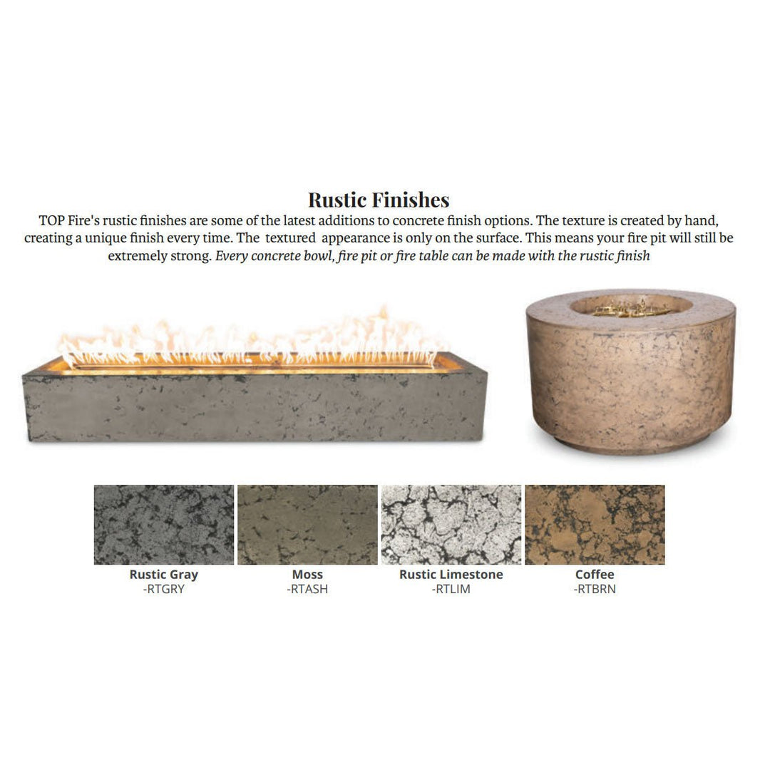 Concrete Fire Bowl | Luna - Outdoor Fire and Patio