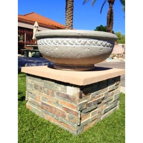 Concrete Fire Bowl | Roman - Outdoor Fire and Patio
