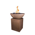 Load image into Gallery viewer, Concrete Fire Bowl Stand 22" - GFRC - Outdoor Fire and Patio