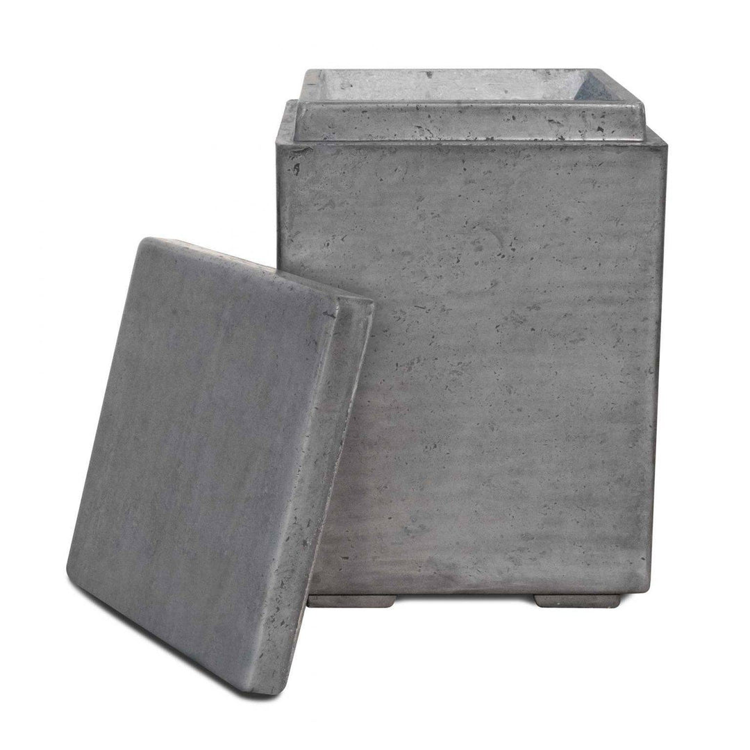 Concrete Liquid Propane Tank Enclosure 16" x 16" x 21" - Outdoor Fire and Patio