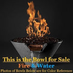 Load image into Gallery viewer, Slick Rock Concrete - Cascade Fire &amp; Water Bowl