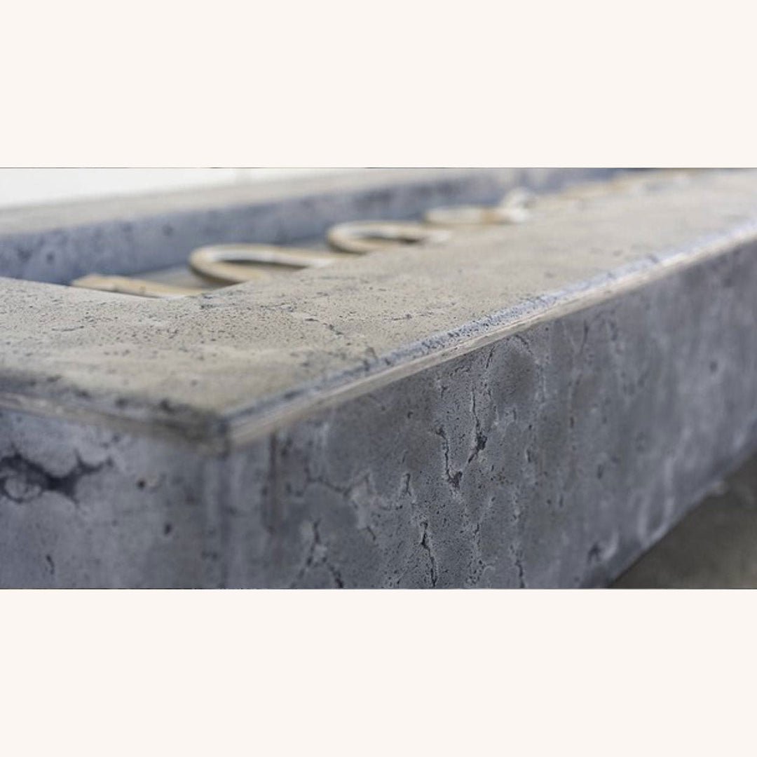 Laguna Wood Grain Fire Pit Table