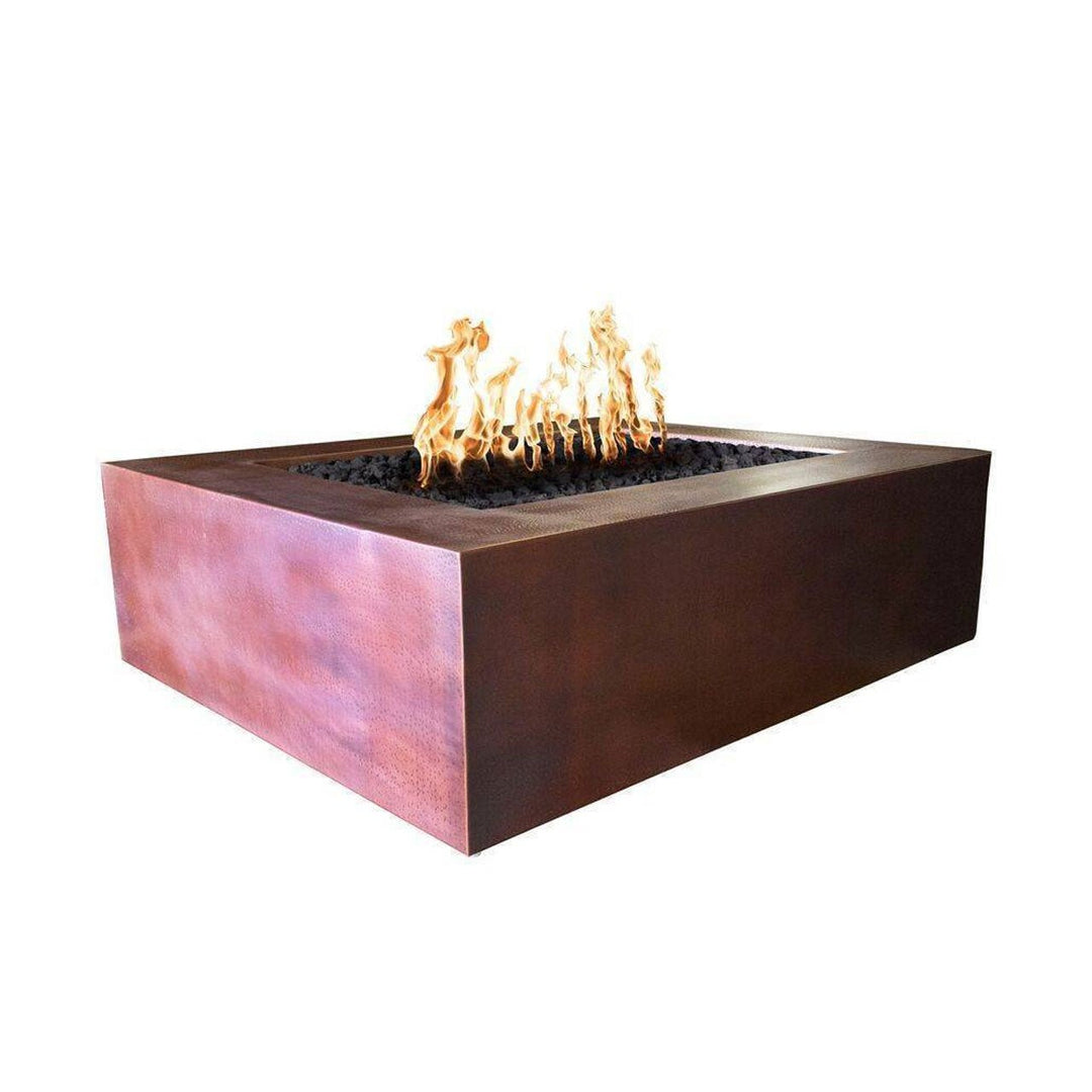 Denali Copper Fire Pit Table - Outdoor Fire and Patio