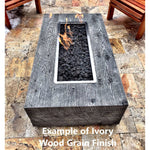 Load image into Gallery viewer, Laguna Wood Grain Fire Pit Table