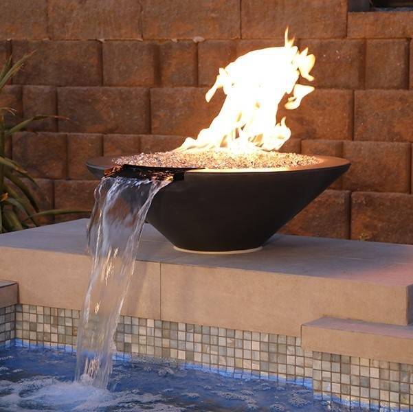 Essex Pool Fire Bowl - Outdoor Fire and Patio