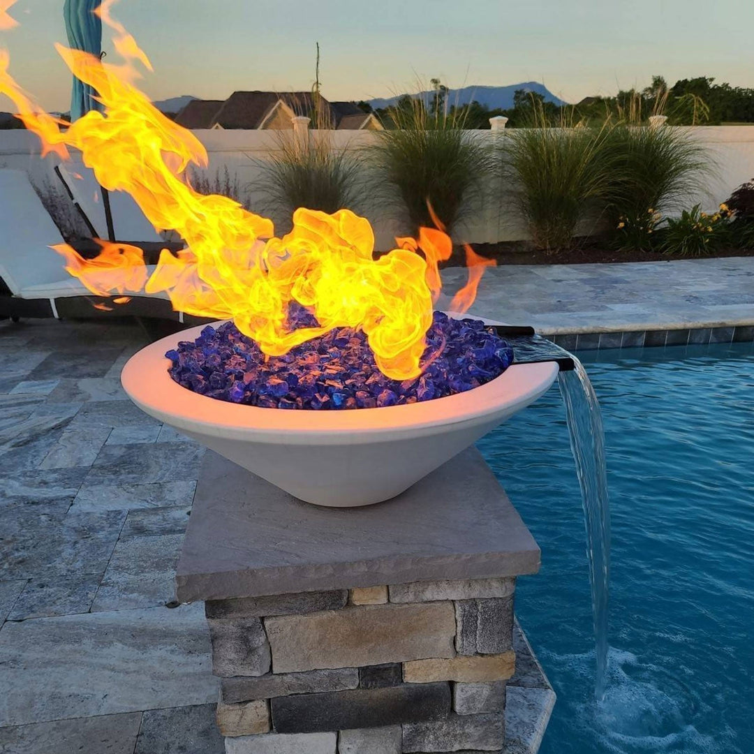 Essex Pool Fire Bowl - Outdoor Fire and Patio