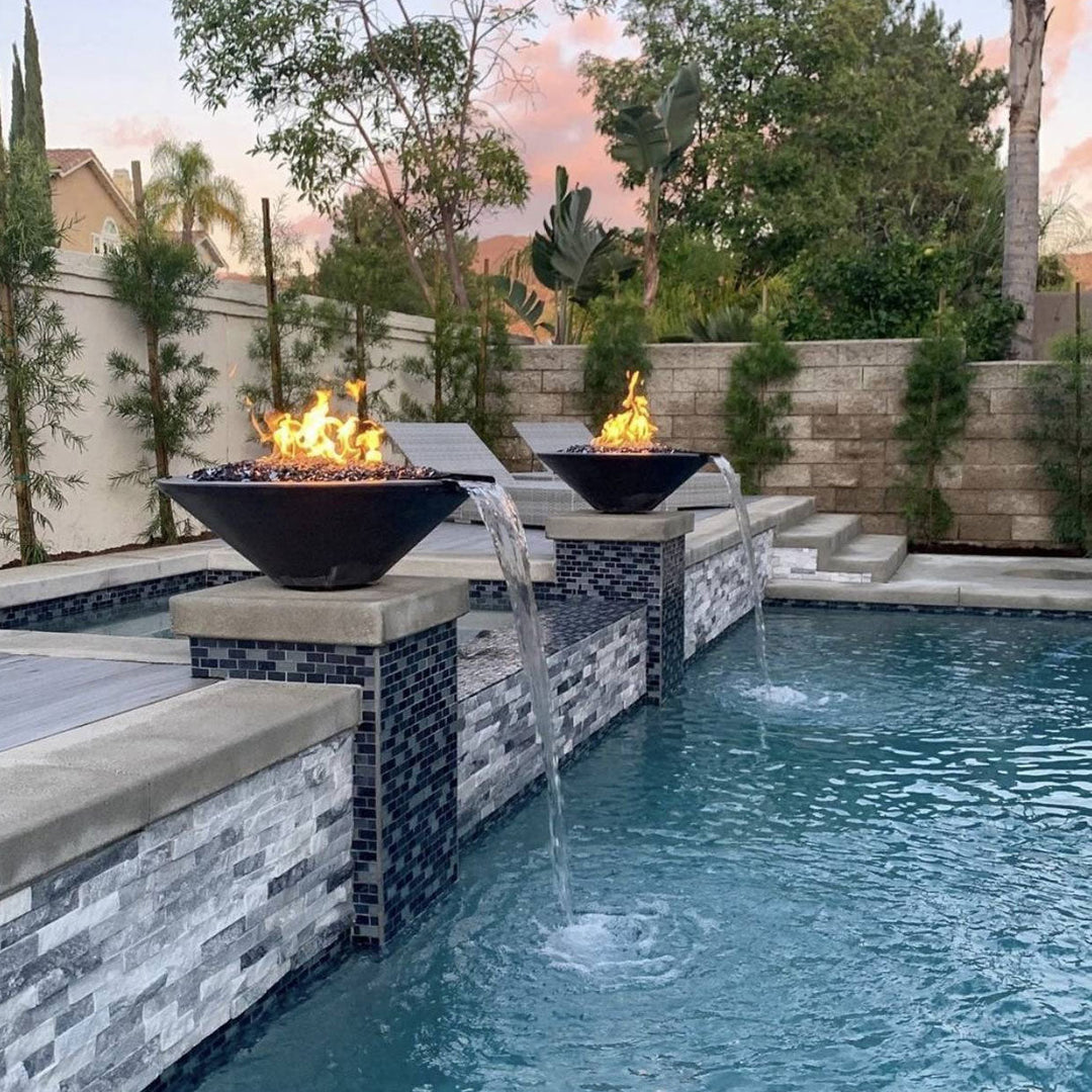 Essex Pool Fire Bowl - Outdoor Fire and Patio
