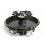 Load image into Gallery viewer, FIRE ON WATER - H2OnFire - Black Concrete w/ 4 Scuppers - Outdoor Fire and Patio