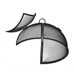 Load image into Gallery viewer, Fire Pit Screen Cover with Twin Access - Outdoor Fire and Patio