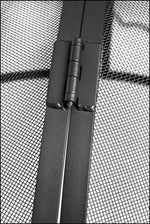 Load image into Gallery viewer, Fire Pit Screen Cover with Twin Access - Outdoor Fire and Patio