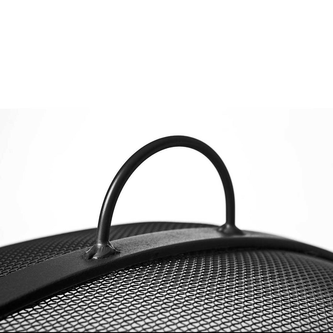 Fire Pit Spark Screen Cover - Lift Off Dome - Outdoor Fire and Patio