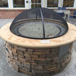 Load image into Gallery viewer, Fire Pit Spark Screen Cover - Lift Off Dome - Outdoor Fire and Patio