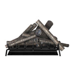 Load image into Gallery viewer, Fireplace Log and Tray Set - Includes Steel Logs, Steel Grate, Steel Tray and Burner - Outdoor Fire and Patio