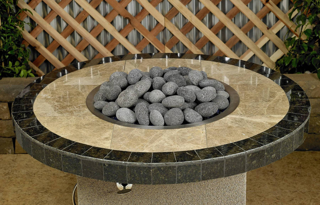 Large Tumbled Lava Stone (2" - 4") - 10 lb. Bag - Outdoor Fire and Patio