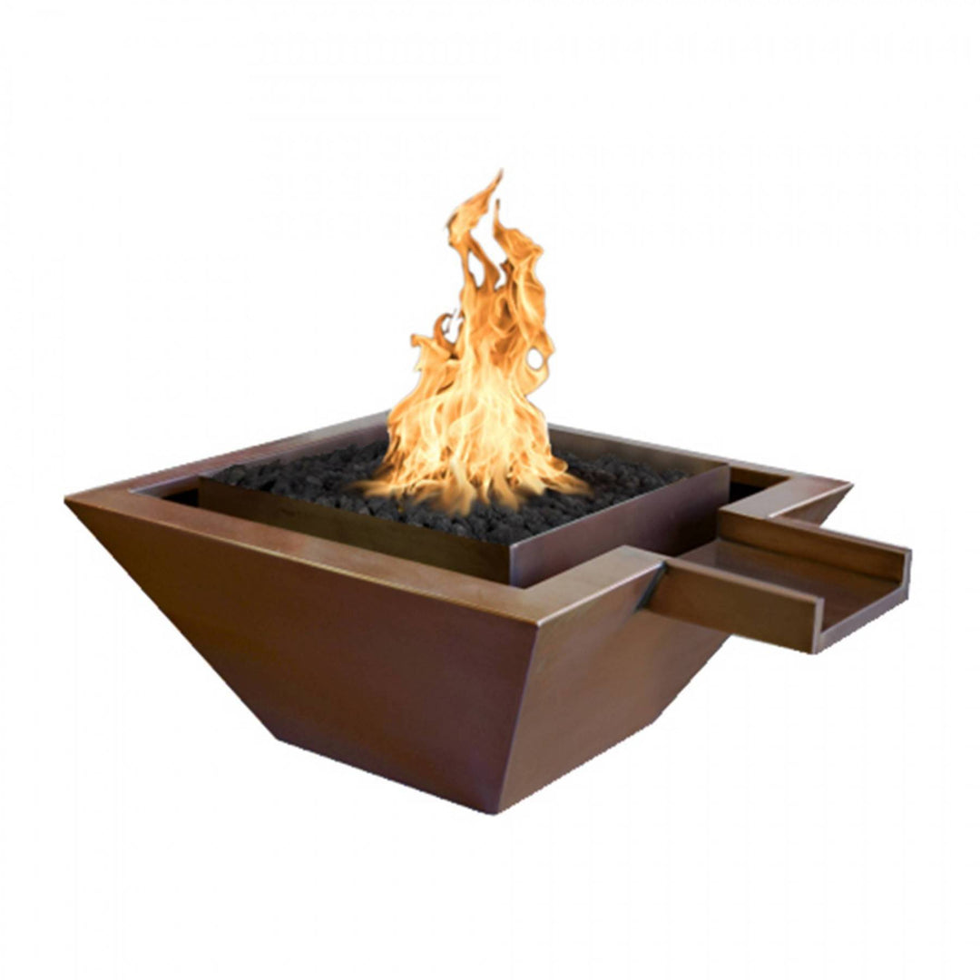 Florence Copper Pool Fire Bowl - Outdoor Fire and Patio