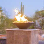 Load image into Gallery viewer, Pebble Tec 33&quot; Cone Fire Bowl - Natural Textured
