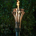 Load image into Gallery viewer, Gothic Gas Tiki Torch - Outdoor Fire and Patio