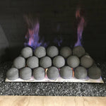 Load image into Gallery viewer, 1/2&quot; Gray Reflective Fire Glass