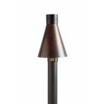 Load image into Gallery viewer, Hammered Copper Cone TK Tiki Torch - Outdoor Fire and Patio