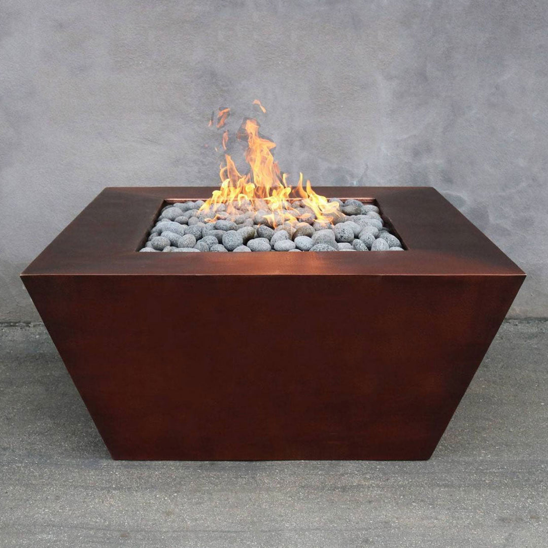 Helen Copper Fire Pit Table | Starting at $5,775 - Outdoor Fire and Patio