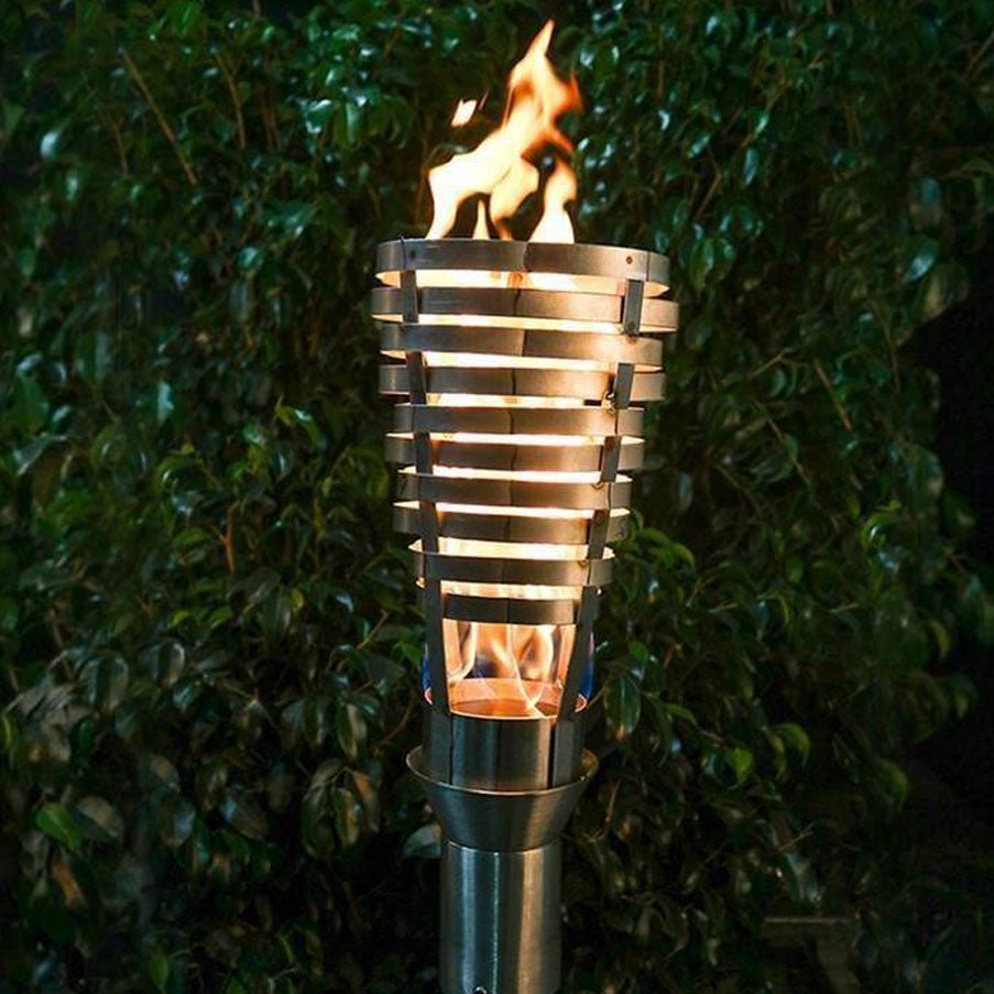 Hercules Gas Tiki Torch - Outdoor Fire and Patio