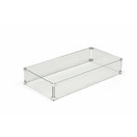 Load image into Gallery viewer, HPC Linear Fire Pit Glass Wind Guards - Outdoor Fire and Patio