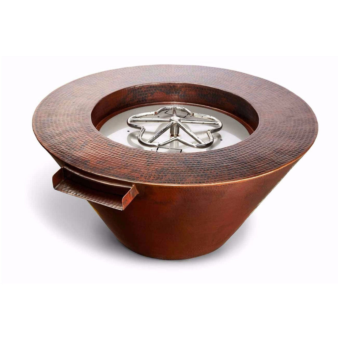HPC Mesa Copper Fire & Water Bowl 32" - Outdoor Fire and Patio