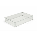 Load image into Gallery viewer, HPC Rectangle Fire Pit Glass Wind Guards - Outdoor Fire and Patio