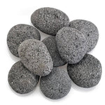 Load image into Gallery viewer, Large Tumbled Lava Stone (2" - 4") - 10 lb. Bag - Outdoor Fire and Patio