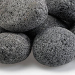 Load image into Gallery viewer, Large Tumbled Lava Stone (2" - 4") - 10 lb. Bag - Outdoor Fire and Patio