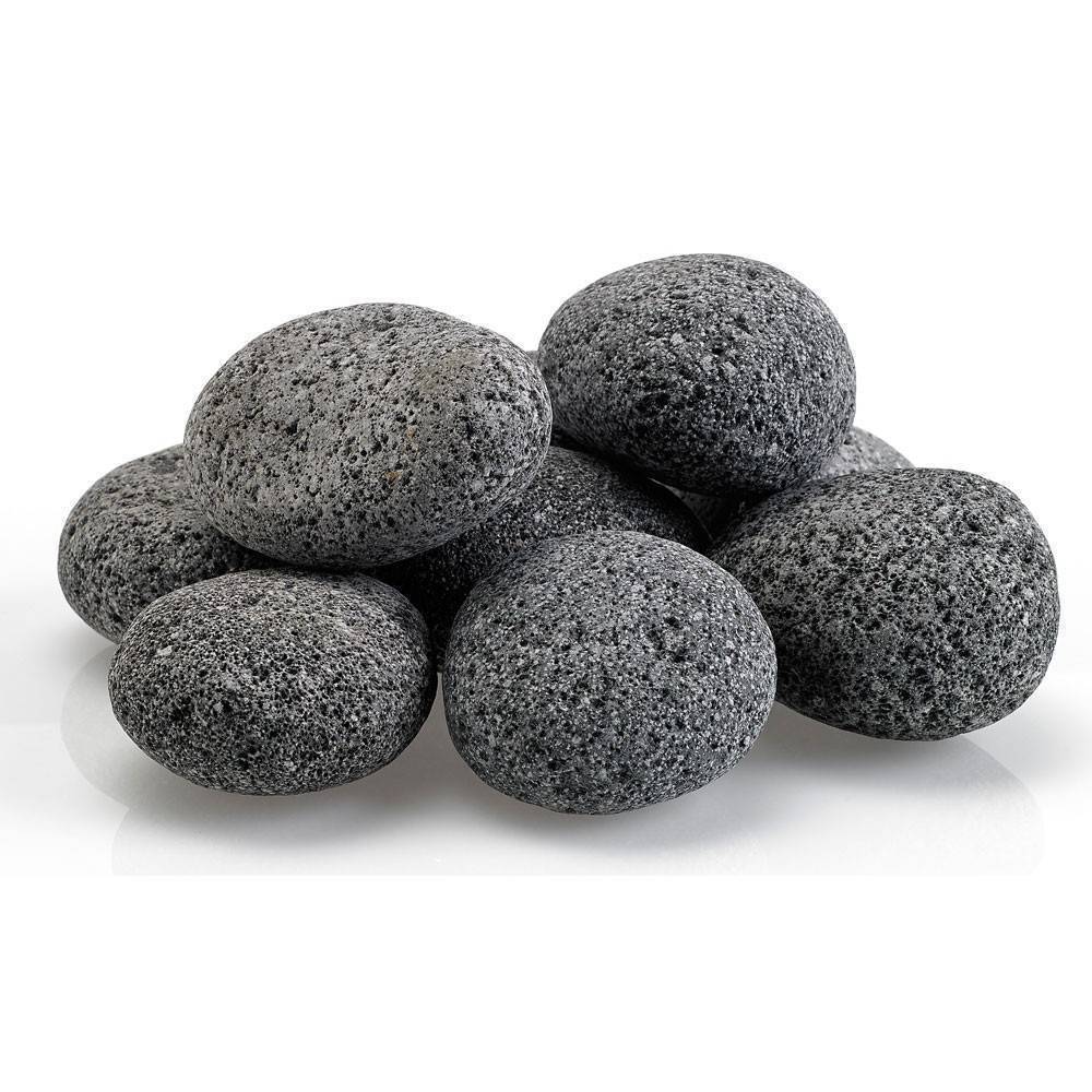 Large Tumbled Lava Stone (2" - 4") - 10 lb. Bag - Outdoor Fire and Patio