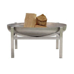 Load image into Gallery viewer, Large Wood Fire Pit Parnidis | Stainless Steel - Outdoor Fire and Patio