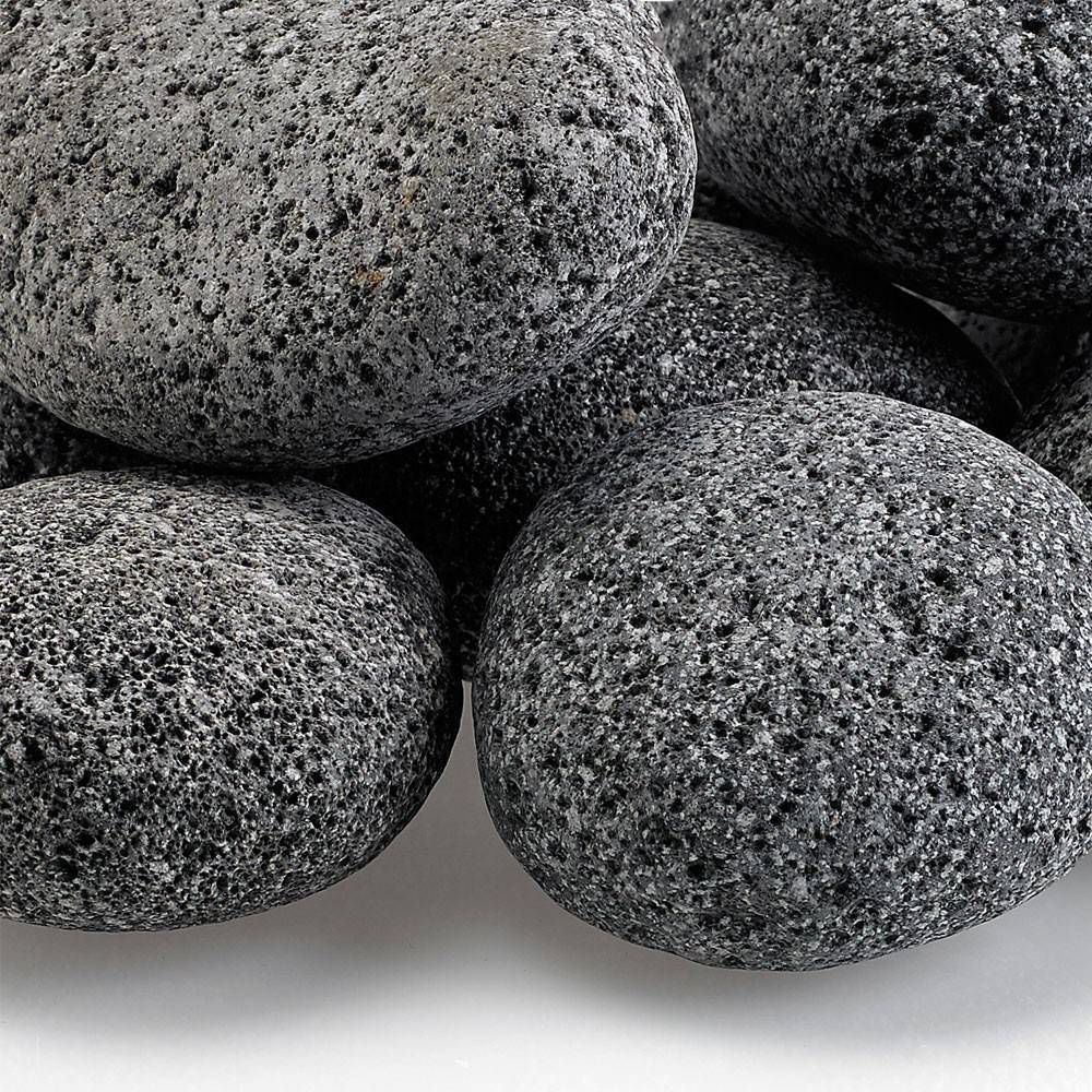 Large Tumbled Lava Stone (2" - 4") - 10 lb. Bag - Outdoor Fire and Patio