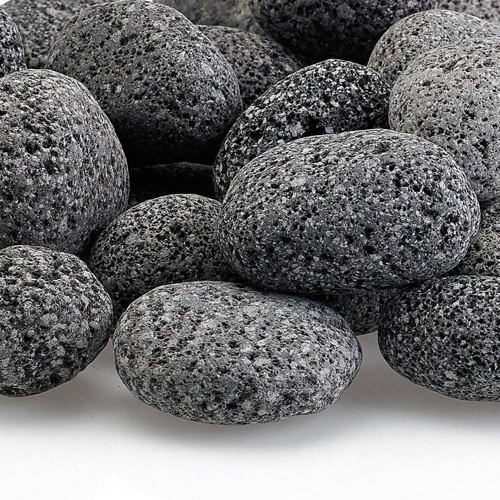Small Tumbled Lava Stone (1/2" - 1") - 10 lb. Bag - Outdoor Fire and Patio