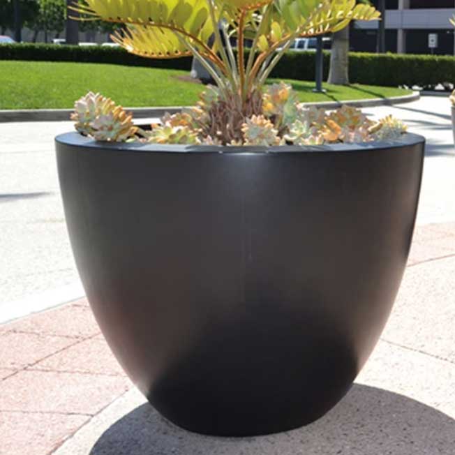 Luxe Tall Planter Bowl - Outdoor Fire and Patio