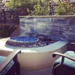 Load image into Gallery viewer, Light Blue Fire Pit Glass - Outdoor Fire and Patio