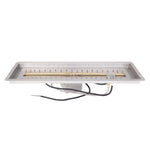 Load image into Gallery viewer, Linear Drop In Pan w/ Linear Bullet Burner - (24" - 84") - Outdoor Fire and Patio